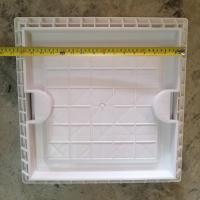 ราคา ฝาถังบำบัดน้ำเสีย แบบสี่เหลี่ยมขนาด48ซม.*48ซม. สีขาว ฝาบำบัดน้ำเสีย (8338811144)