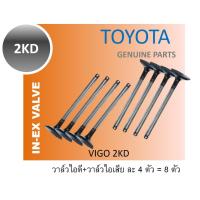ราคา แท้ 8 ตัว วาล์วไอดี วาล์วไอเสีย VIGO 1KD 2KD13711-0L010 13715-0L010 13711-0L020 13715-0L020 INHALE EXHAUST VALVE TOYOTA (18115043449)