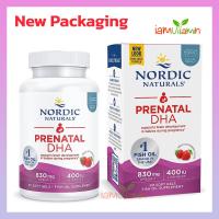 ราคา (exp:2/26)Nordic Naturals Prenatal DHA Strawberry 90 Softgels น้ำมันปลา ที่สกัดจากปลาทะเลน้ำลึก รสสตรอเบอร์รี่ (4740863633)
