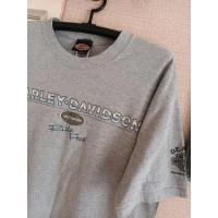 ราคา เสื้อถักแขนสั้น Harley Davidson แท้ made in USA อก 48" (12208894818)