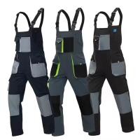 ราคา Multi Pockets Work Overalls Auto Workshop เครื่องแบบเสื้อผ้าทํางานผู้ชาย Construction Mechanic (41166292405)