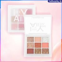 ราคา Lamela 9 Frames Eye Shadow Makeup Comming Daily Earth-color Girly Eye Shadow Palette (43908807826)