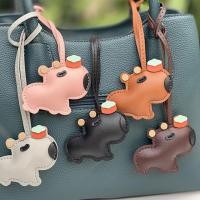 ราคา Universe Handmade PU หนังสัตว์ Charm พวงกุญแจสําหรับผู้หญิงกระเป๋าถือกระเป๋า Charm (50252605182)