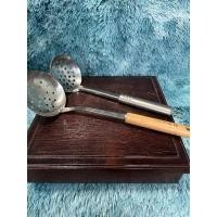 ราคา ทัพพีมีรู สแตนเลสมือสองญี่ปุ่น2ชิ้น (29924777681)