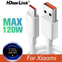 ราคา Hdoorlink Xiaomi 120W Type C สายชาร์จ 6A เทอร์โบ ชาร์จเร็ว สําหรับ Mi 12s Ultra 12 11 Poco X4 Pro NFC F3 Redmi Note 10 K40 Black Shark USB C สายชาร์จเร็ว (19129462505)