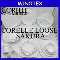 ราคา Corelle Loose Sakura (Dinner/Muncheon/Bread/Serving Plate/Nooodle/Soup Bowl/ Mug) Pinggan Mangkuk Corelle Loose (23568860288)