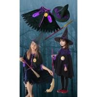 ราคา ชุดแม่มดน้อย ชุดแม่มดเด็ก ชุดฮาโลวีน ชุดฮาโลวีนเด็ก ชุดแฟนซี พร้อมส่งในไทย (23080791519)
