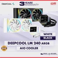 ราคา DEEPCOOL LM240 ARGB AIO พร้อมจอแสดงผล IPS ขนาดกะทัดรัด 2.4" (41068767898)