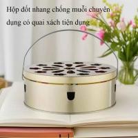 ราคา [อืม]กล่องใส่ธูปกันยุงกันไฟพร้อมที่จับและฝาปิดนิรภัยทําจากสแตนเลส- กิ๊กเซปเป้ (40308475589)