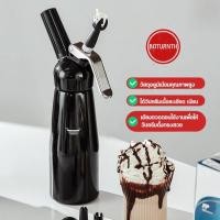 ราคา ICE COFFEE กระบอกวิปครีม Cream Whipper อลูมิเนียม ขนาด 0.5 ลิตร เครื่องตีวิปปิ้งครีม ขวดวิปครีม กระบอกวิปปิ้งครีม (27043239533)