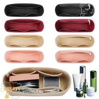 ราคา FRUITU 1 ชิ้น Linner กระเป๋า, กระเป๋าเก็บแบบพกพาใส่กระเป๋า, ทนทาน Felt Multi-Pocket Travel Bag Organizer สําหรับ Longchamp Mini กระเป๋า (48952247427)