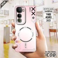 ราคา เคส HP VIVO Y400 4G - เคสโทรศัพท์ซิลิโคน Vivo Y400 5G _เคสยางสีดําสุดเท่ ยืดหยุ่น หนา ยางยืด (42426800002)