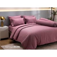 ราคา ลิขสิทธิ์แท้%DL596 : TULIP DELIGHT (EMBOSS) ชุดเครื่องนอนทิวลิป รุ่นดีไลท์ (สีพื้น-อัดลาย) ผ้าปูที่นอน 3.5,5,6 ฟุต (40022443536)