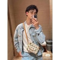 ราคา 2024 กระเป๋าผู้ชายสไตล์ใหม่กระเป๋ากล่องสีขาวกระเป๋าผู้ชายกล่องกระเป๋า ชุด (26043784983)