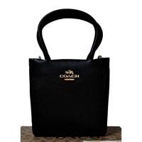 ราคา กระเป๋า ทรงTote หนังแท้ สีดำ สะพายข้าง Cross Body หรือ ทรงถือได้ น้ำหนักเบา สวยมาก (24420693849)