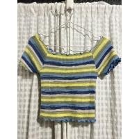 ราคา เสื้อไหมพรมสีเรนโบว์ ใส่เปิดไหล่ได้ (23258305836)