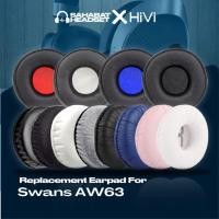 ราคา Earpad Ear Cushion Earcup Ear Pad HiVi Hi Vi Swan AW-63 AW63 AW 63 Foam Pad (58050644988)