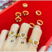 ราคา KMDGold แหวนทองแท้96.5% 1สลึง ลายถัก เลือกไซส์ทักแชทน่ะค่ะ สินค้าขายได้จำนำได้ พร้อมใบรับประกัน (3368490592)