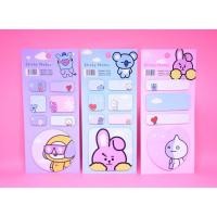ราคา Sticky notes bt21 bangtan สติกเกอร์กระดาษเด็กชาย kpop STATIONER เกาหลี (42155792335)