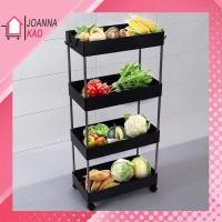 ราคา ชั้นวางของมีล้อ เหมาะสำหรับใส่ของเบ็ดเตล็ดทั่วไป พร้อมล้อให้คุณเคลื่อนย้ายได้สะดวกสบาย ช่วยประหยัดพื้นที่ในการจัดเก็บ (11459905325)