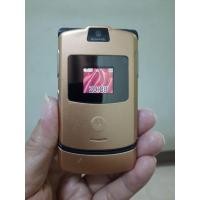 ราคา Motorola RAZR V3 สีทอง มือถือมือสอง (ใช้งานได้/สะสม) (55951053668)
