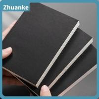 ราคา ZHUANKE สมุดจดขนาดเล็ก, สมุดบันทึกตารางเปล่าเส้นกระเป๋า A6, สมุดบันทึกปกกระดาษคราฟท์หน้าด้านในหนาสมุดจดบันทึก (40426260148)