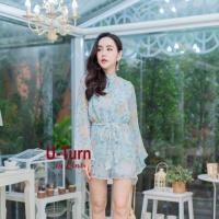 ราคา จั้มสูทลายดอกพาสเทล (1961280547)