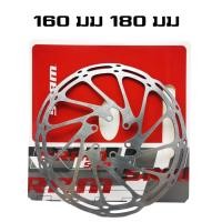 ราคา ใบดิสเบรคจักรยาน SRAM มีขนาด 160 และ 180 มม. Stainless Steel Hydraulic Brake Disc for MTB Road Bike (5944630899)