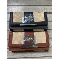 ราคา COACH dompet Coach dompet wanita กระเป๋าสตางค์ผู้หญิง กระเป๋าสตางค์ใบยาว dompet panjang (29641317853)