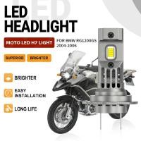 ราคา 1pcs สําหรับ BMW RG1200GS 2004 2005 2006 ไฟหน้ารถจักรยานยนต์ LED H7 Hi/Low Canbus หลอดไฟ Moto Canbus ข้อผิดพลาดฟรี Super Bright รถจักรยานยนต์ (42173288525)