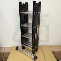 ราคา [มือสอง] บันได บันไดพับได้ บันไดอลูมิเนียม บันไดอลูมิเนียมอเนกประสงค์พับได้ มือสอง ขายตามสภาพ !!!! (21243503626)