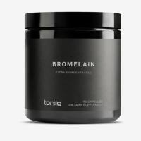 ราคา Toniiq Ultra High Strength Bromelain 500mg - 3600 GDU/Gram 90 caps Highly Concentrated and Bioavailable (27934627826)