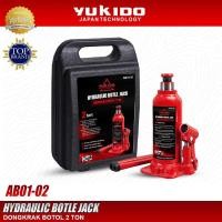 ราคา YUKIDO 2 TON BOTTLE JACK/HYDRAULIC BOTTLE JACK AB01-02 (29341427592)
