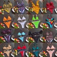 ราคา [มีหลายแบบเลื่อนดูก่อนนะคะ] ชุดว่ายน้ำ BIKINI bikini ทูพีช ชุดว่ายน้ำมือหนึ่ง วันพีช วันพีชสีแดง ชุดว่ายน้ำสีดำ (9471770914)