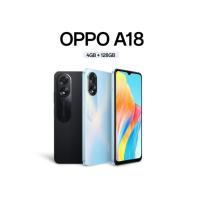 ราคา OPPO A18 (4+128) l โทรศัพท์มือถือ แบตใหญ่ 5,000mAhMediaTek Helio G85 (26300604974)