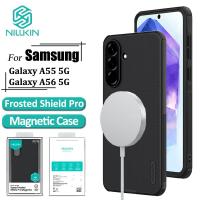 ราคา เคสแม่เหล็ก Nillkin สําหรับ Samsung Galaxy A56 A55 เคสโทรศัพท์ป้องกันลายนิ้วมือกันกระแทกฝาหลัง (เฉพาะพร้อมฟังก์ชั่นดูดแม่เหล็ก) (27478467021)