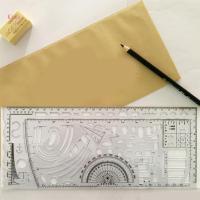 ราคา จูบ ออกแบบ แม่แบบวัดไม้บรรทัด นาโต้วาดแม่แบบแผนที่เครื่องหมาย (45500885636)