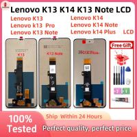 ราคา สําหรับ Lenovo K13 K14 K13 หมายเหตุจอแสดงผล LCD Touch Screen Digitizer Assembly Replacement Lenovo k13 Pro LCD (29284321733)