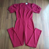 ราคา จั้มสูทขายาวสีแดง (1643144802)