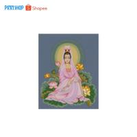 ราคา Pinn Shop ชุดปักครอสติช : พระแม่กวนอิม (CKE-03) (12359142056)