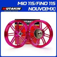 ราคา MUTAKIN ล้อแม็ก MT88 CNC RIM สำหรับYAMAHA MIO115/115i FINO115/115i NOUVO/NOUVO MX MIO Z 115 MIO 110-1.85*2.15-14 (50900805846)