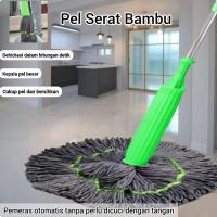 ราคา ไม้ถูพื้นใยไผ่ ไม้ถูพื้นแบบบิดหมุนอัตโนมัติแบบบิดอัตโนมัติ ไม้ถูพื้นแบบหมุนได้ 360 เครื่องทําความสะอาดพื้น (42872660481)