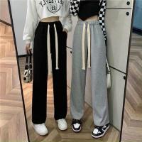 ราคา กางเกงขากว้าง ไม่จํากัดเพศ สําหรับผู้ชายและผู้หญิงที่มีสายรัดกว้างในผ้าสักหลาดหนังปลาแฟนซี (26041427081)