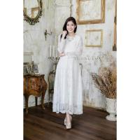 ราคา เดรสลูกไม้ (มือสอง) (451189724)