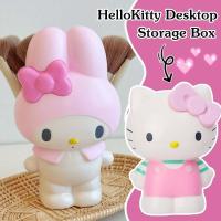 ราคา 1/2ชิ้น-ที่ใส่ปากกาพลาสติกน่ารักและที่เก็บแปรงแต่งหน้าสําหรับโต๊ะเครื่องแป้งโต๊ะกล่องเก็บสีชมพูมี2แบบ(คิตตี้/เมโลดี้)ที่วางอุปกรณ์ตั้งโต๊ (42122189517)