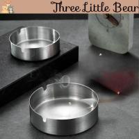 ราคา Tidak Karat ที่เขี่ยบุหรี่สแตนเลส ถาดขี้เถ้าโลหะแบบพกพา ภาชนะเหล็ก Asbak Besi (56750401906)