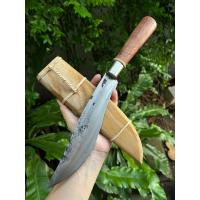 ราคา มีดเหน็บ มีดอีเหน็บ E-Nep มีดควาญ มีดเดินป่า มีดทำสวน มีดใช้งาน มีดลาบ ใบ9’’ ตีร้อนชุบแข็ง ผิวไฟ ด้ามไม้ประดู่ ฝักไม้สัก (21993484994)