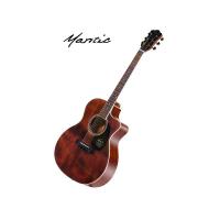 ราคา Mantic กีตาร์โปร่ง รุ่น AM-10SC ของแถมครบจบพร้อมใช้งาน (7342232799)