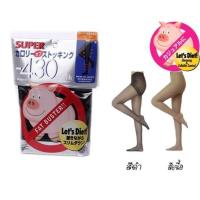 ราคา ถุงน่องหมู Fat Buster สีดำเต็มตัว (85933598)