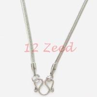 ราคา สร้อยคอห้อยพระสแตนเลส ลายงูแบนขนาด 2 มิล สแตนเลสแท้ 100% สร้อยสวมคอ เครื่องประดับ stainless steel (9394195862)